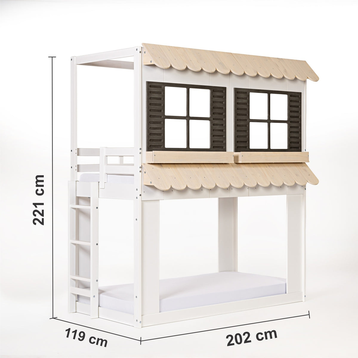 Camarote 0.90 Sunny Blanco, Off White Y Gris