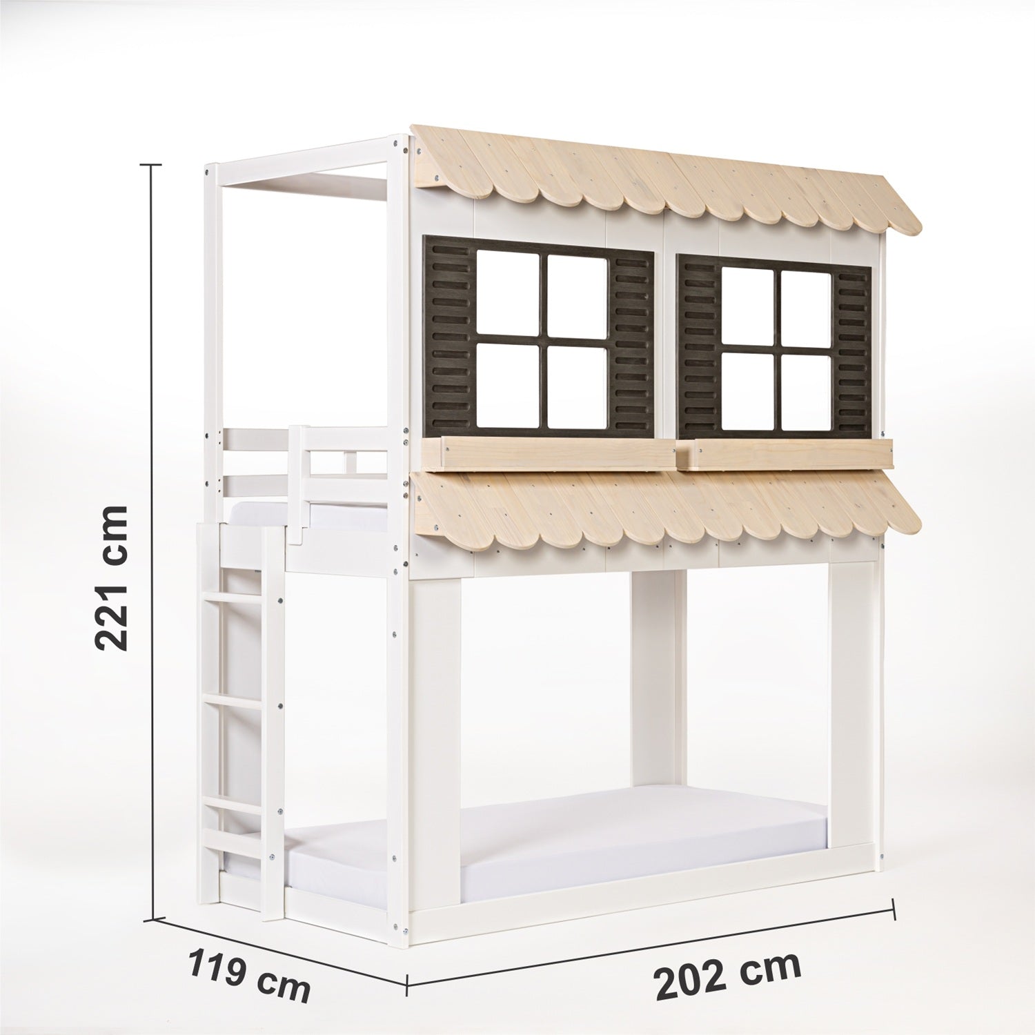 Camarote 0.90 Sunny Blanco, Off White Y Gris