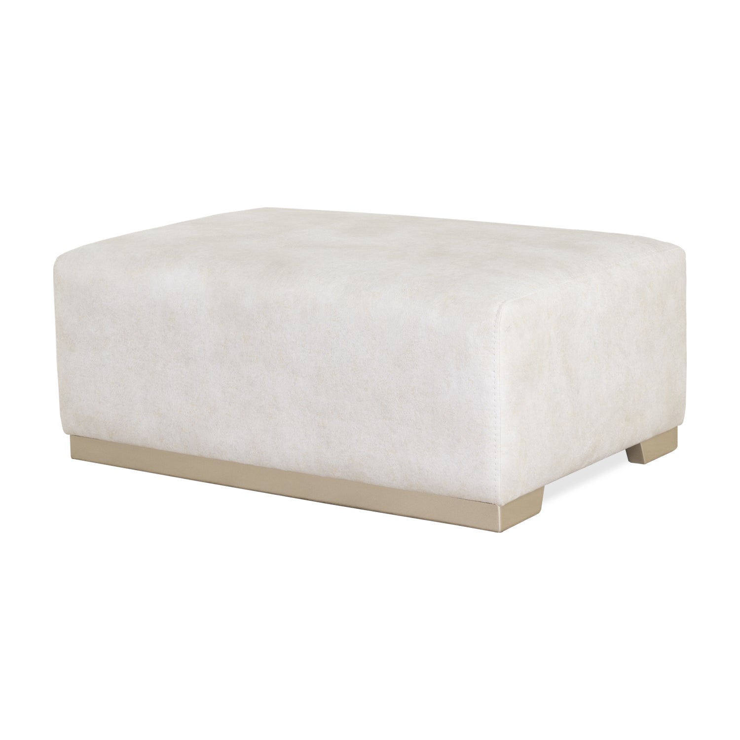Puff Berlin Velvet Luxury Beige, Champaña