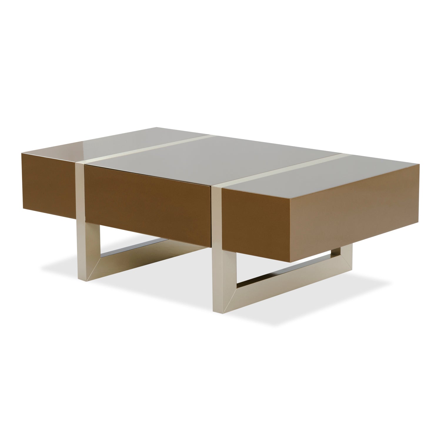 Mesa De Centro Munich Bronce, Champaña