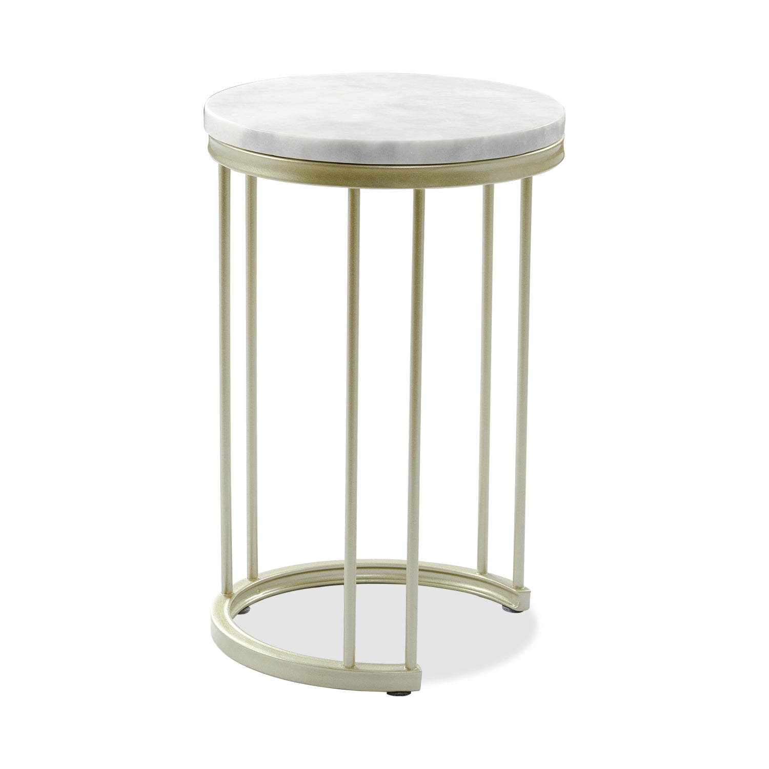 Mesa De Centro 30 Owen Marmol, Champaña