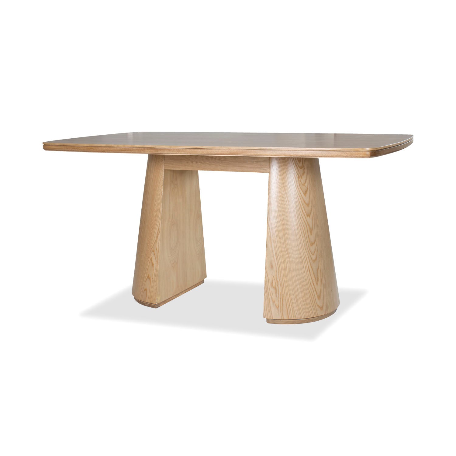 Comedor 6 Puestos Ankara Velvet Primada Plomo, Natural