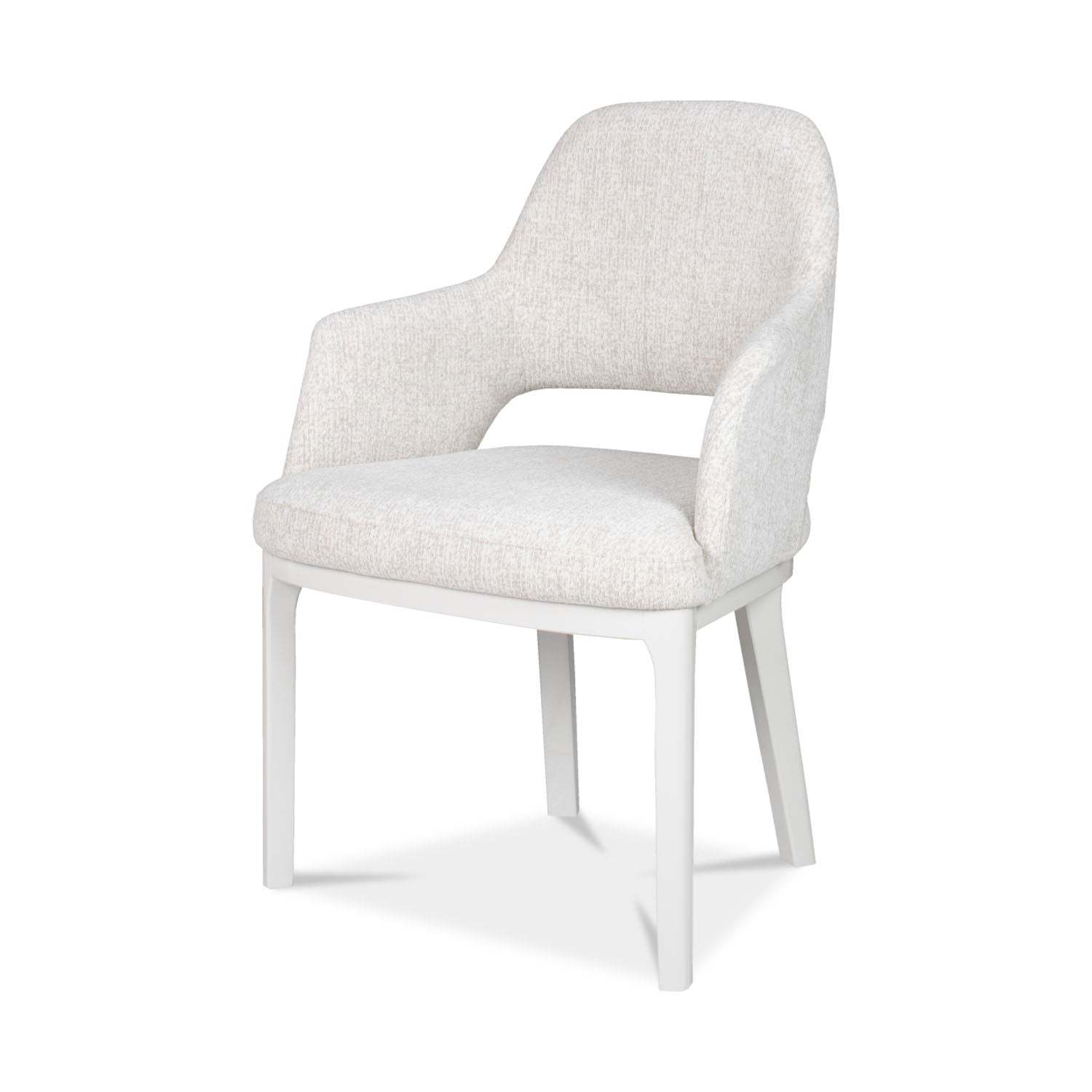 Comedor 6 Puestos Nebraska Diversa Arena, Off White