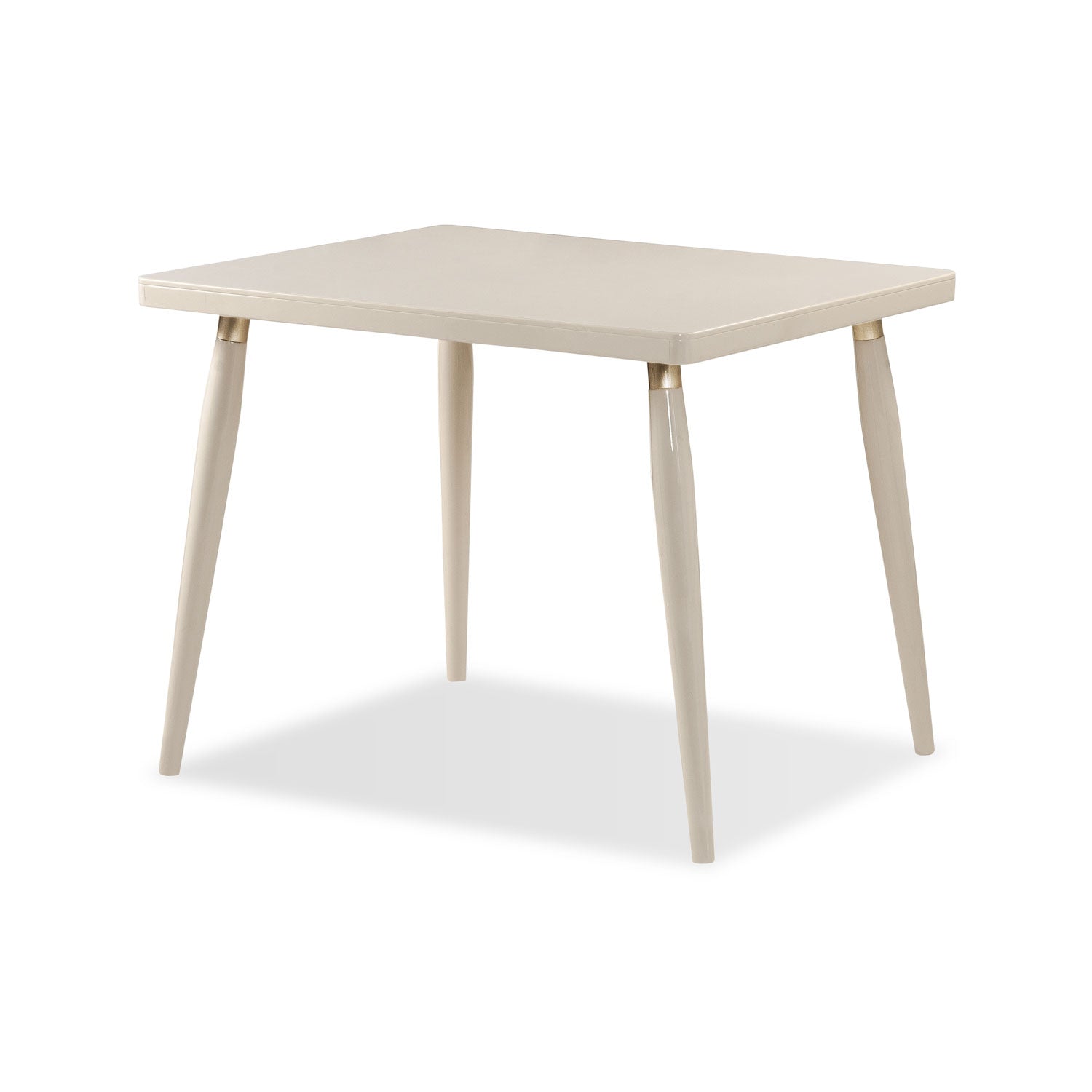 Comedor 4 Puestos Arthur Velvet Eleganza Crudo, Champaña