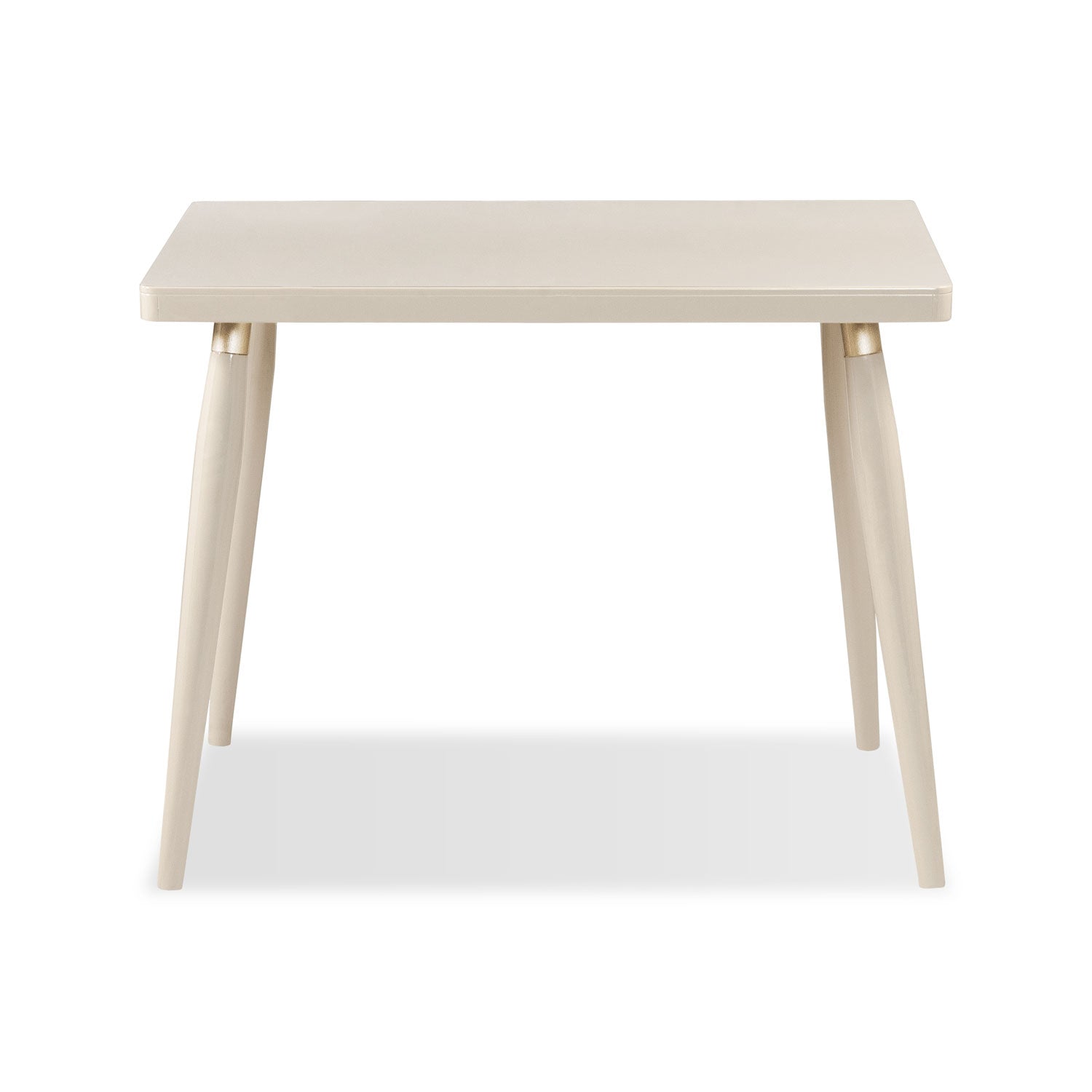 Comedor 4 Puestos Arthur Velvet Eleganza Crudo, Champaña