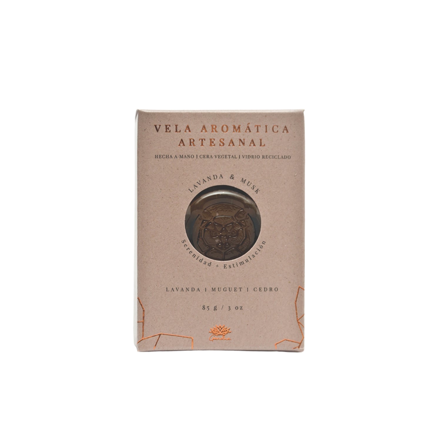 Vela Aromatica Lavanda & Musk 85G