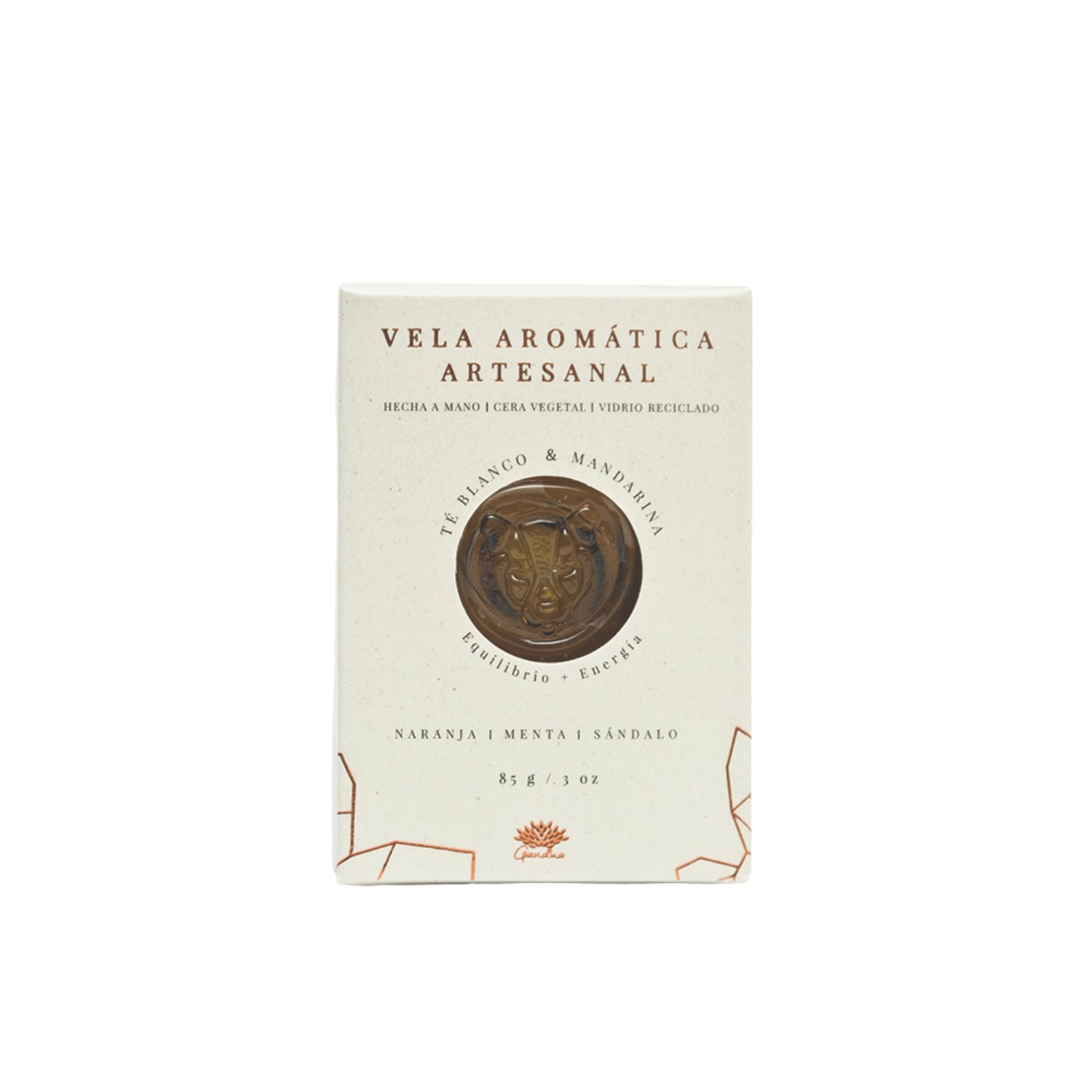 Vela Aromatica Te Blanco & Mandarina 85G