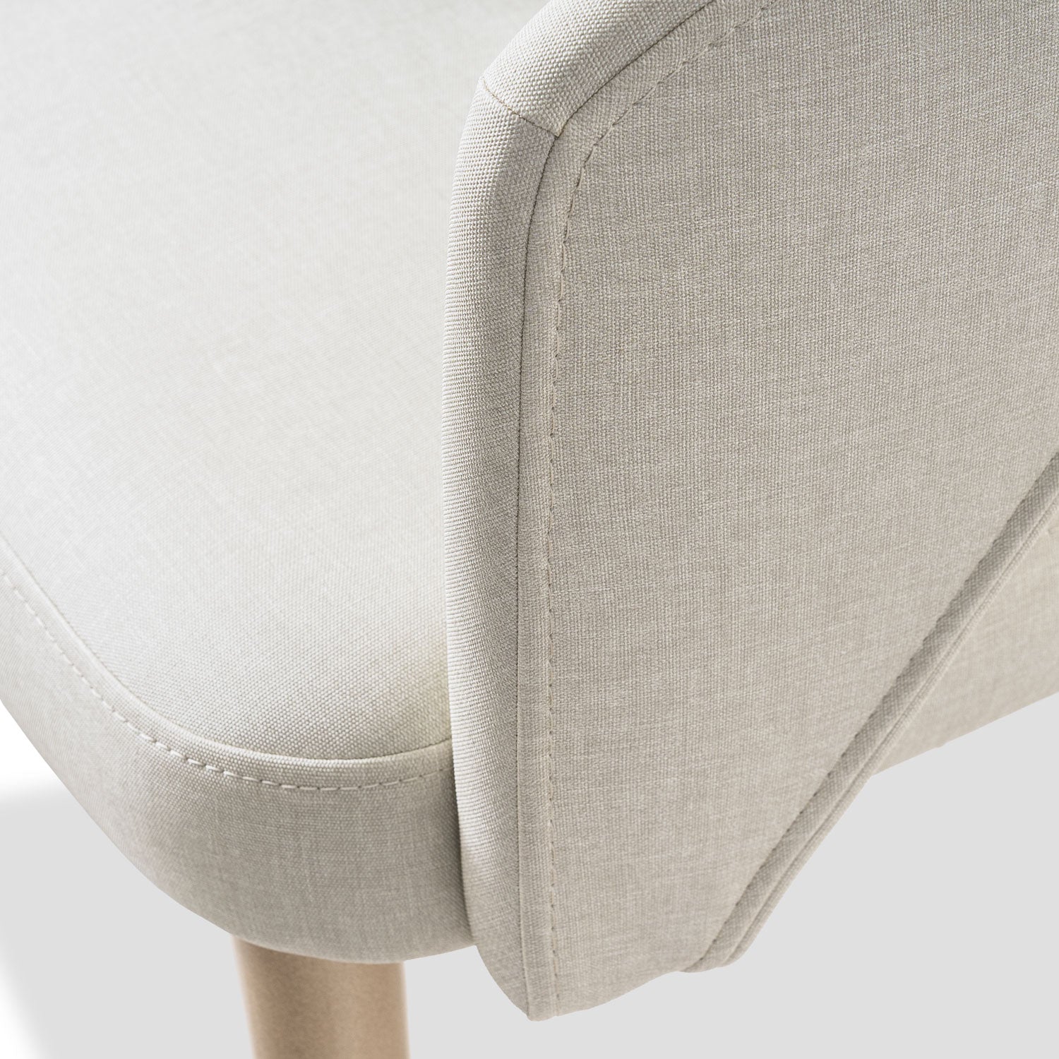 Comedor 8 Puestos Denver Eurolino Blanco Puro, Champaña