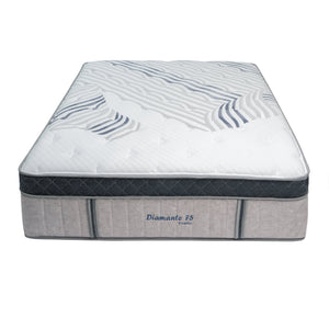Colchón Doble Diamante 75 Euro Top (Garantia 15 años)