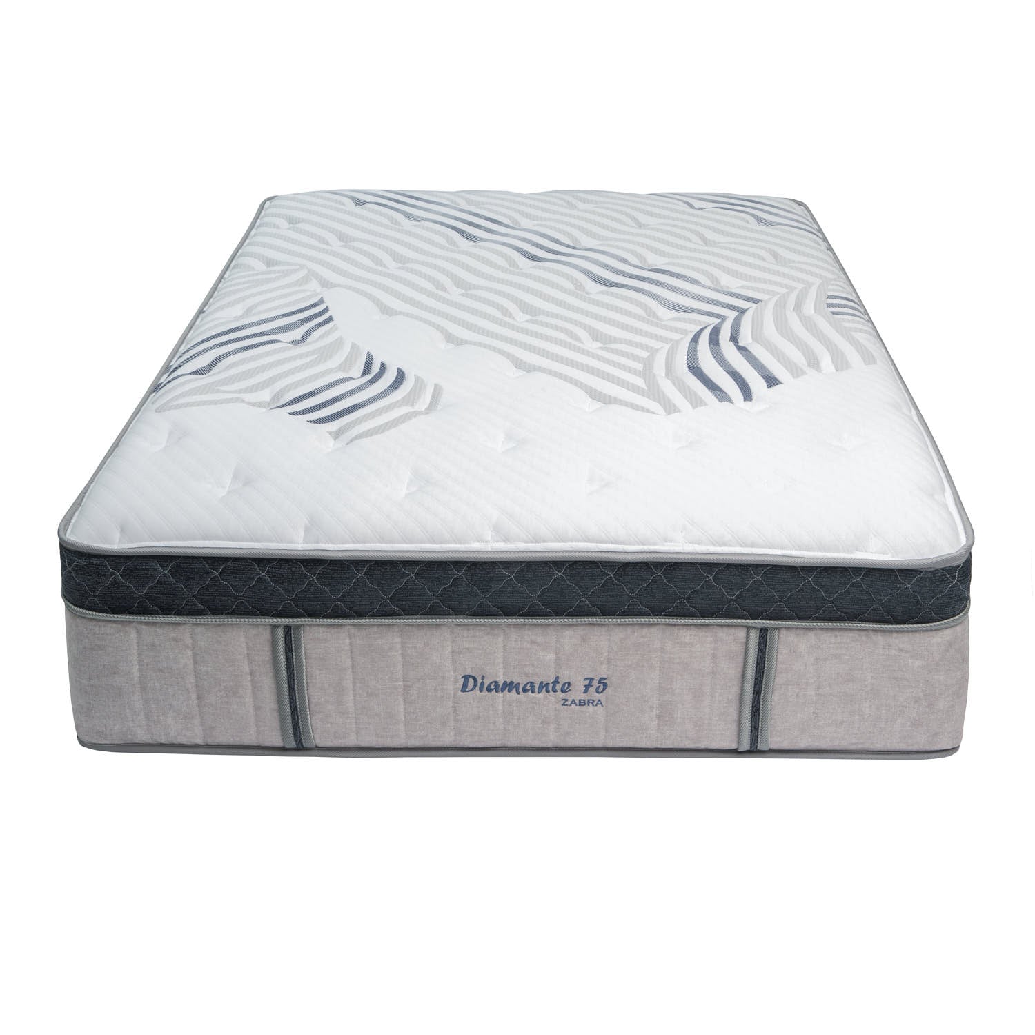 Colchón Doble Diamante 75 Euro Top (Garantia 15 años)