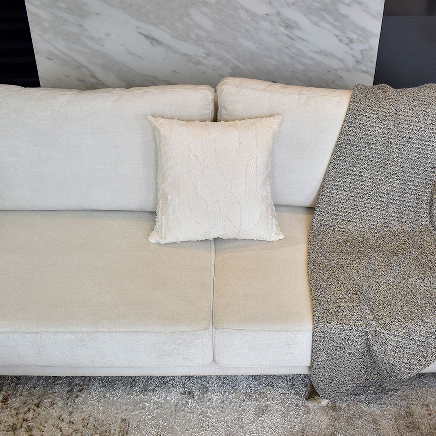 Cojín 45X45 Colonial Crema