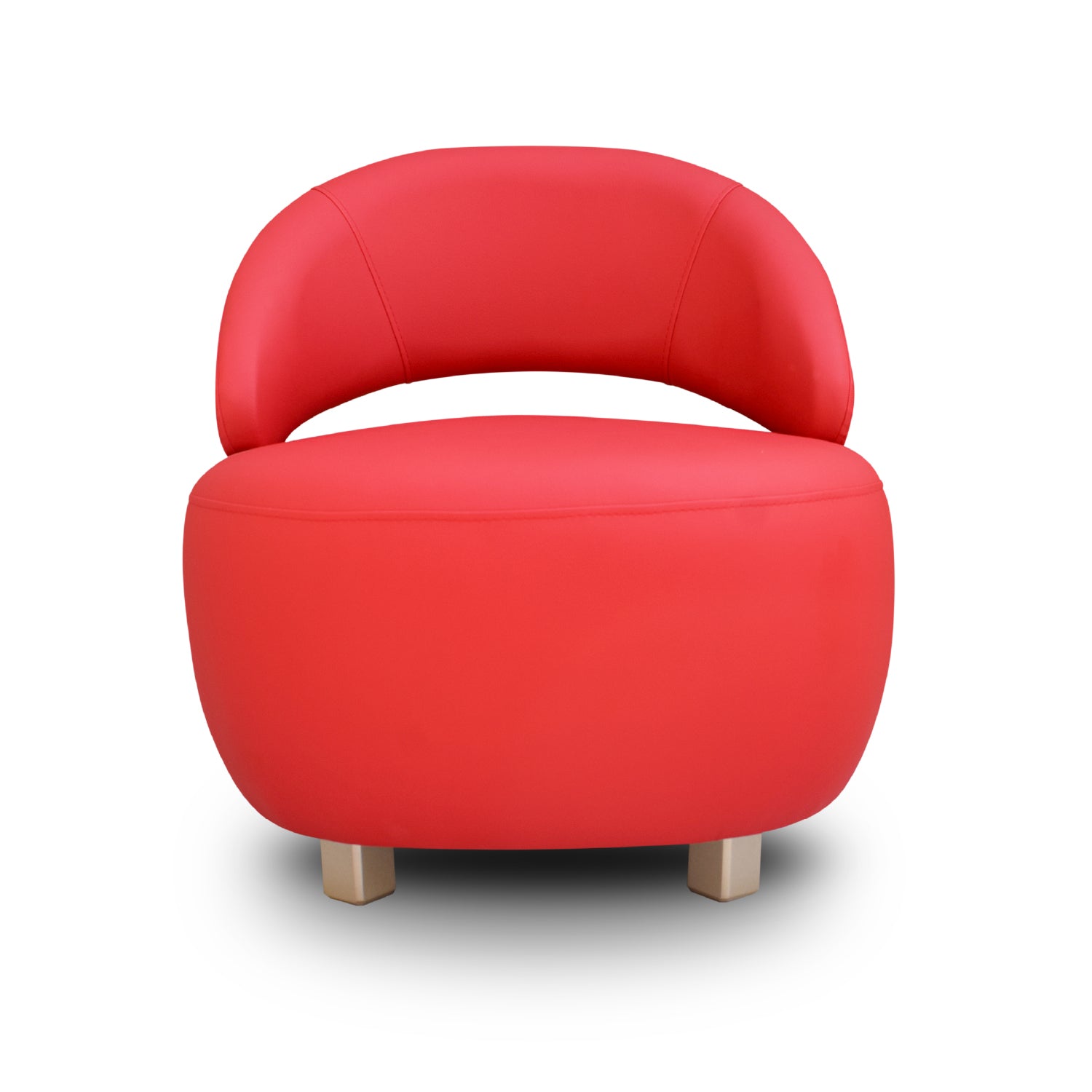 Poltrona Ari Pranna Escarlata Rojo, Champaña