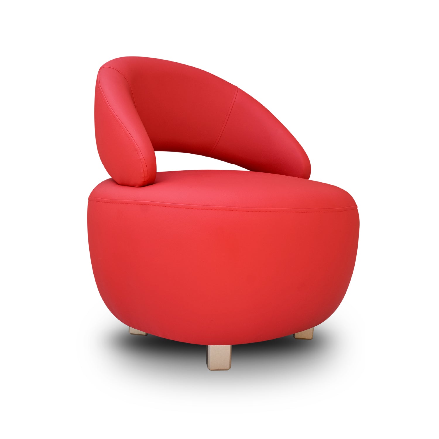 Poltrona Ari Pranna Escarlata Rojo, Champaña