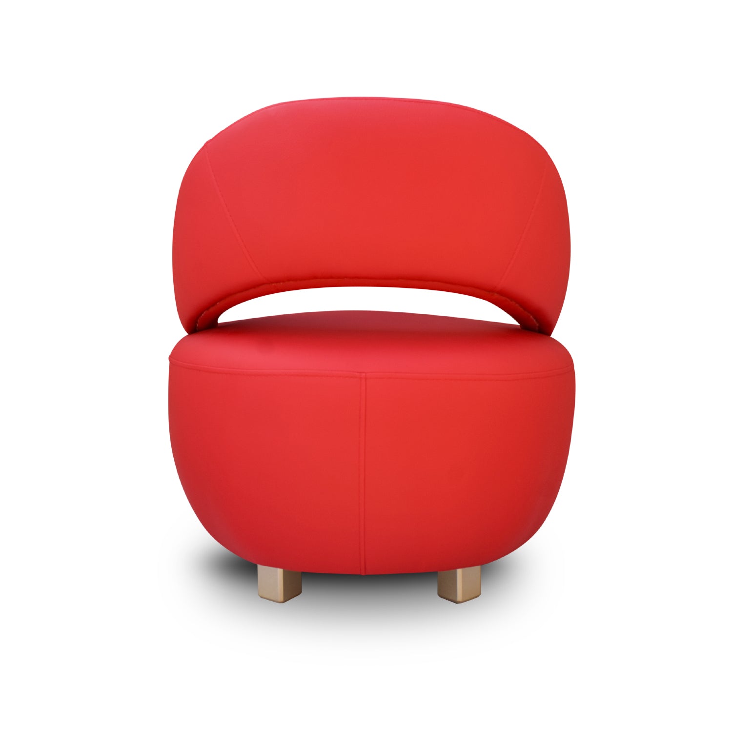 Poltrona Ari Pranna Escarlata Rojo, Champaña