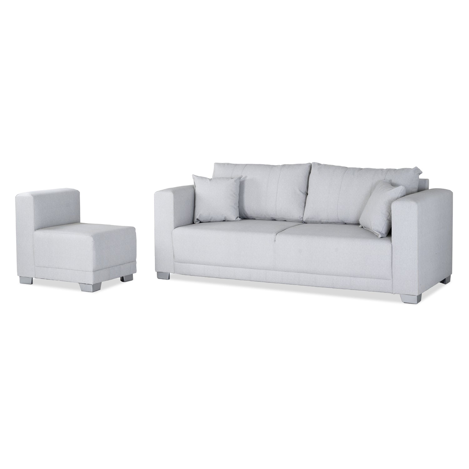 Sala Funcional Andora Eurolino Gaira Plata Brazo Desmontable