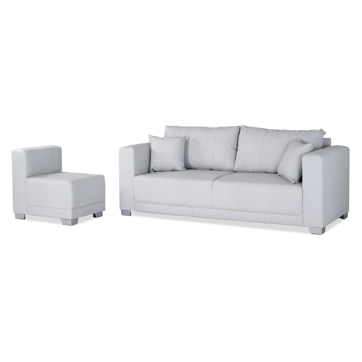 Sala Funcional Andora Eurolino Gaira Plata Brazo Desmontable