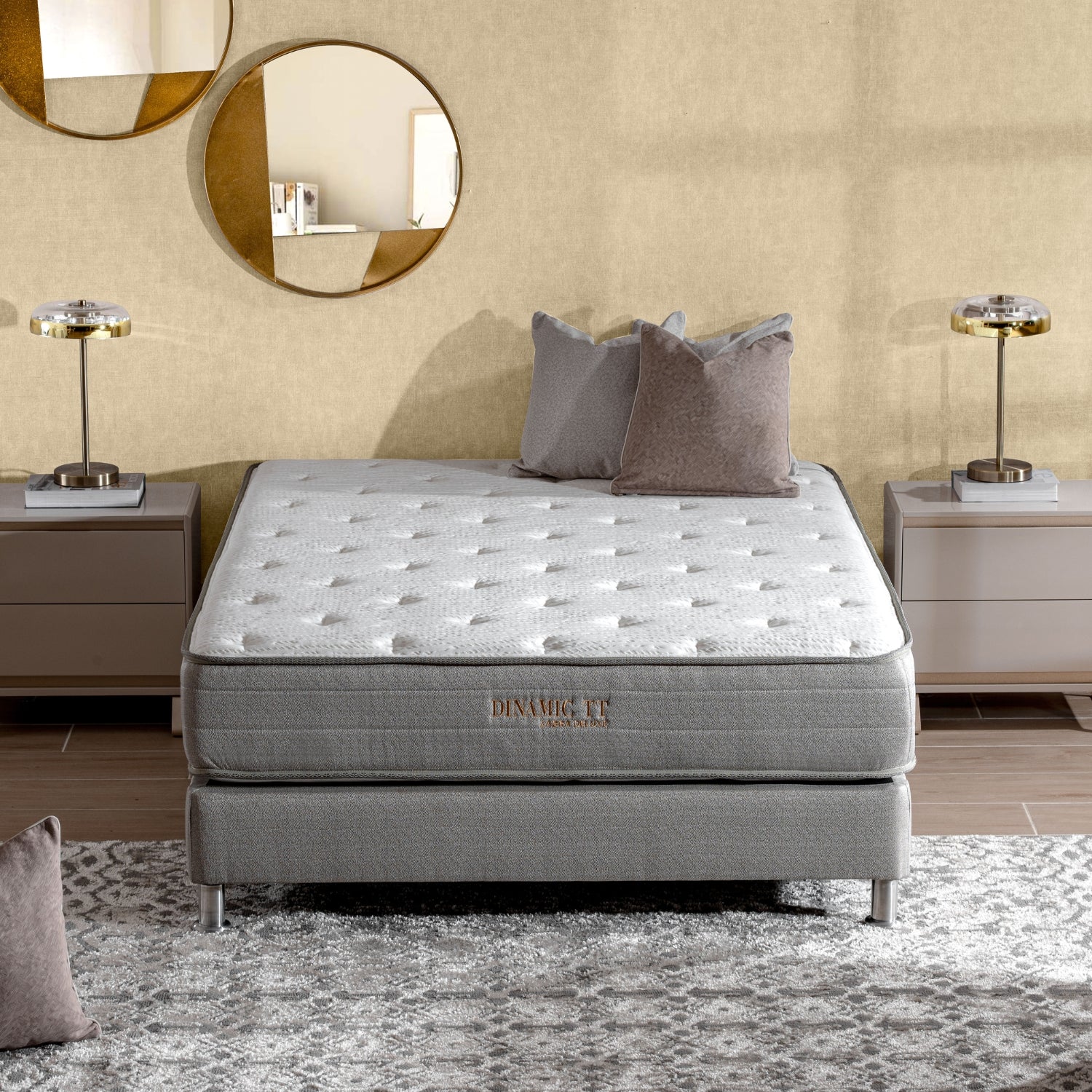 Colchón Semidoble Dinamic Deluxe Tight Top (Garantia 10 Años)