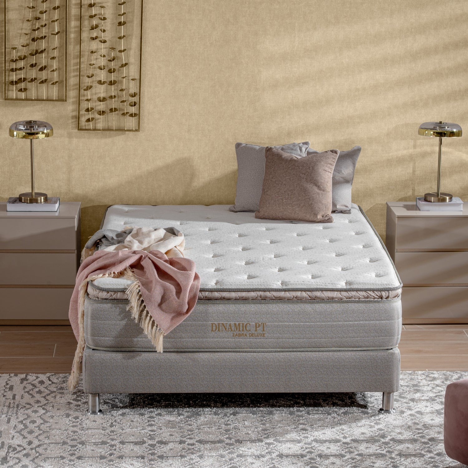 Colchón Semidoble Dinamic Deluxe Pillow Top (Garantia 10 Años)