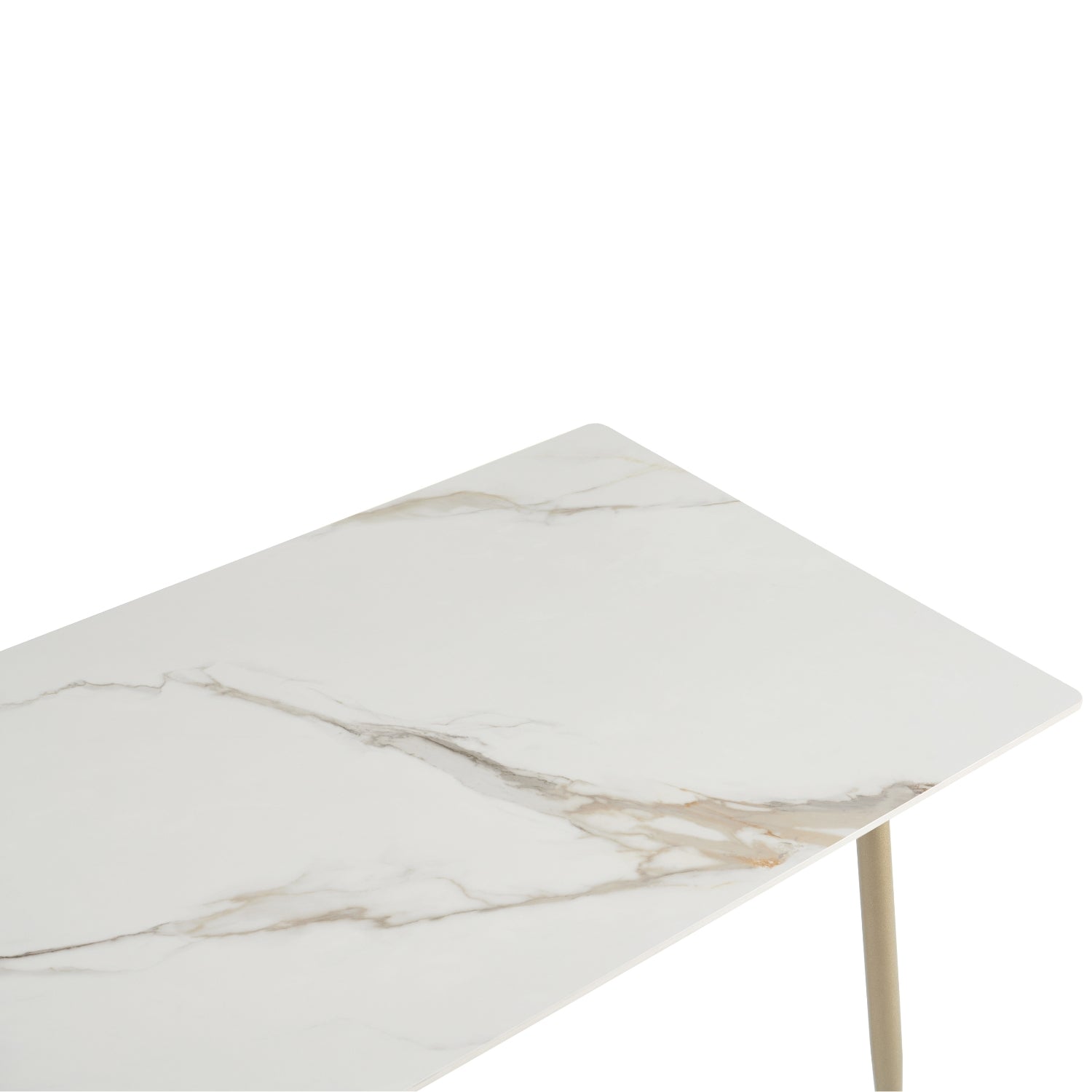 Comedor 4 Puestos Ziu Beige, Champaña