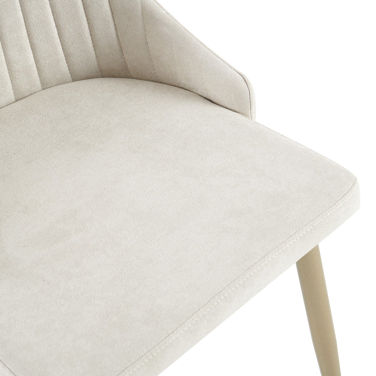 Comedor 4 Puestos Ziu Beige, Champaña