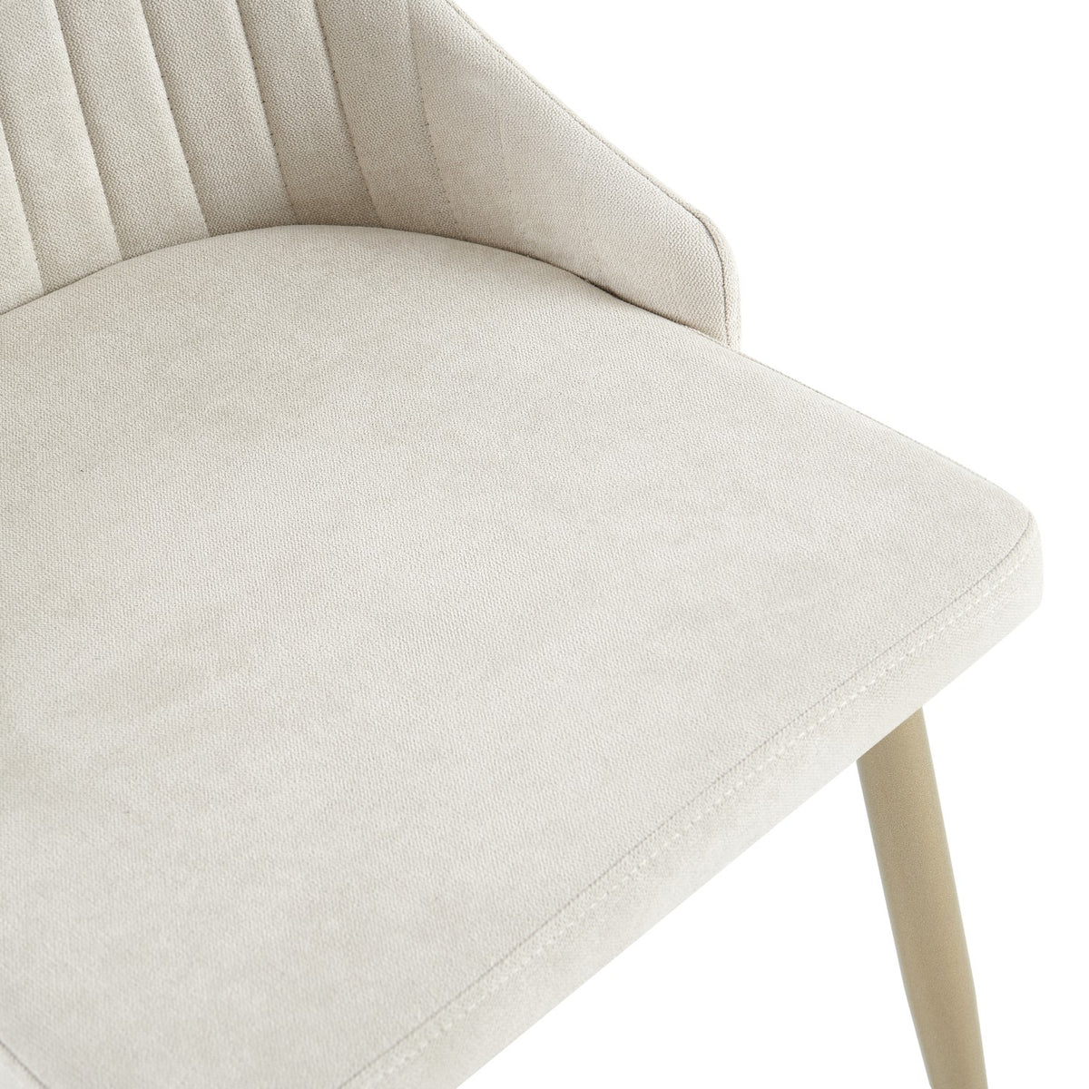 Comedor 4 Puestos Ziu Beige, Champaña