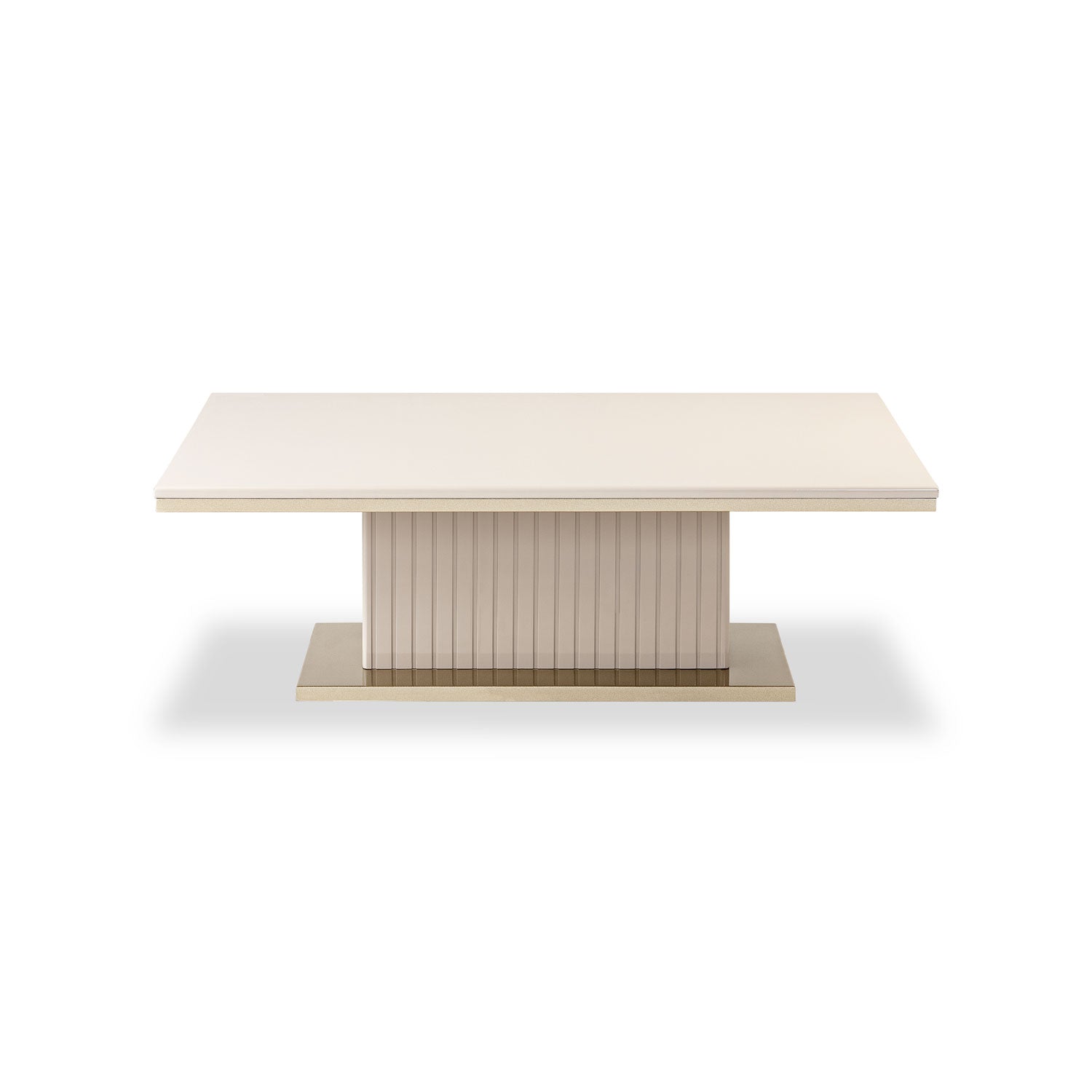 Mesa De Centro 40X120X80 Berlin Greige, Champaña