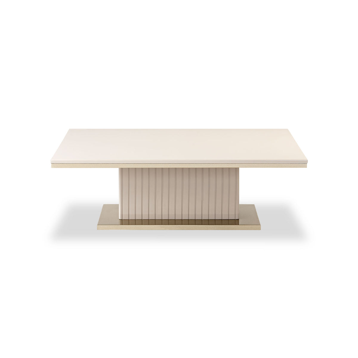 Mesa De Centro 40X120X80 Berlin Greige, Champaña