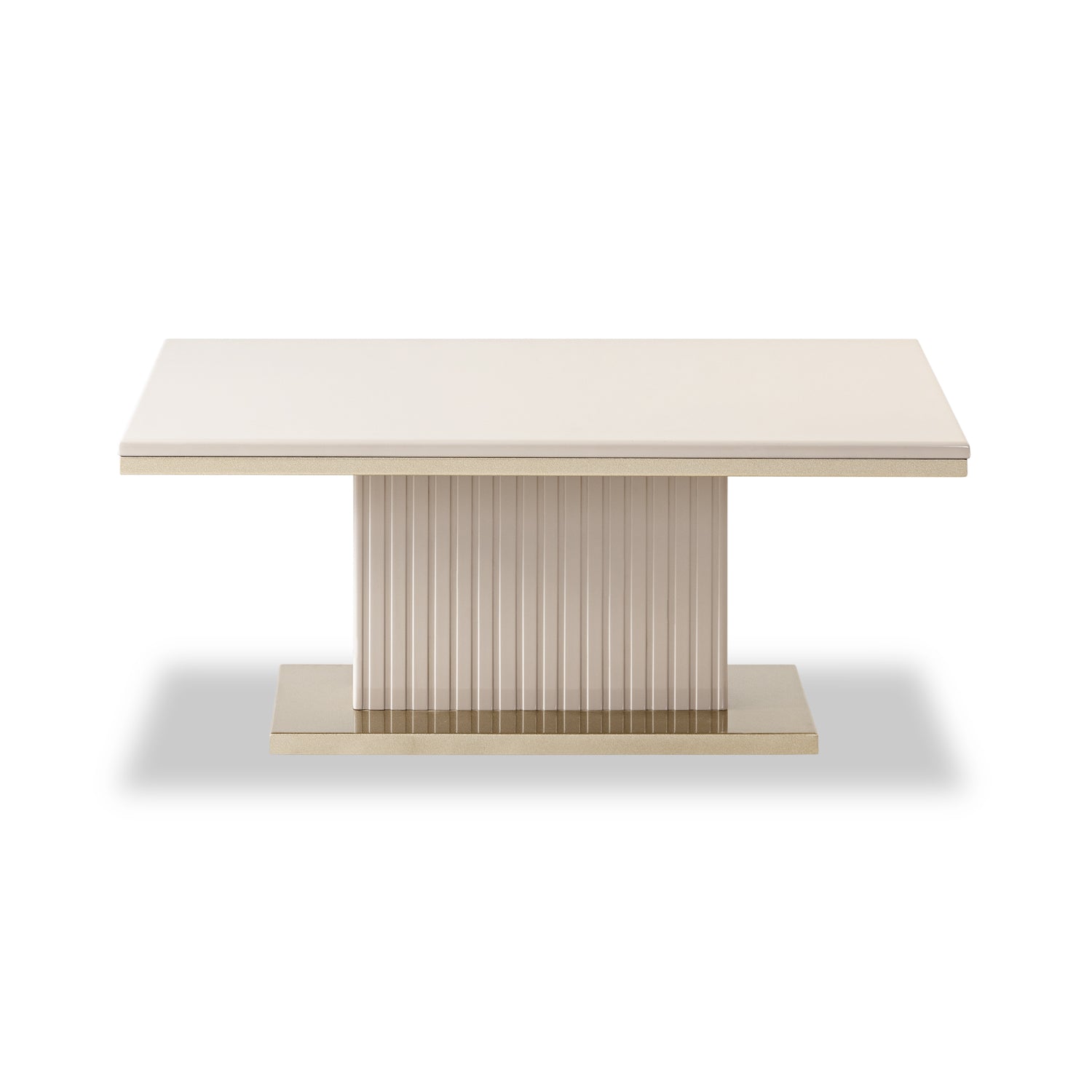 Mesa De Centro Berlin Greige, Champaña Basic