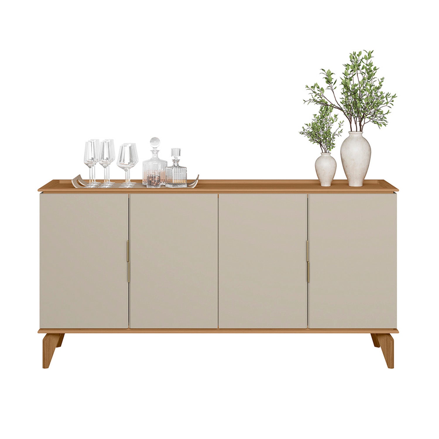 Bifé Viena  Natural, Off White 160X89X42