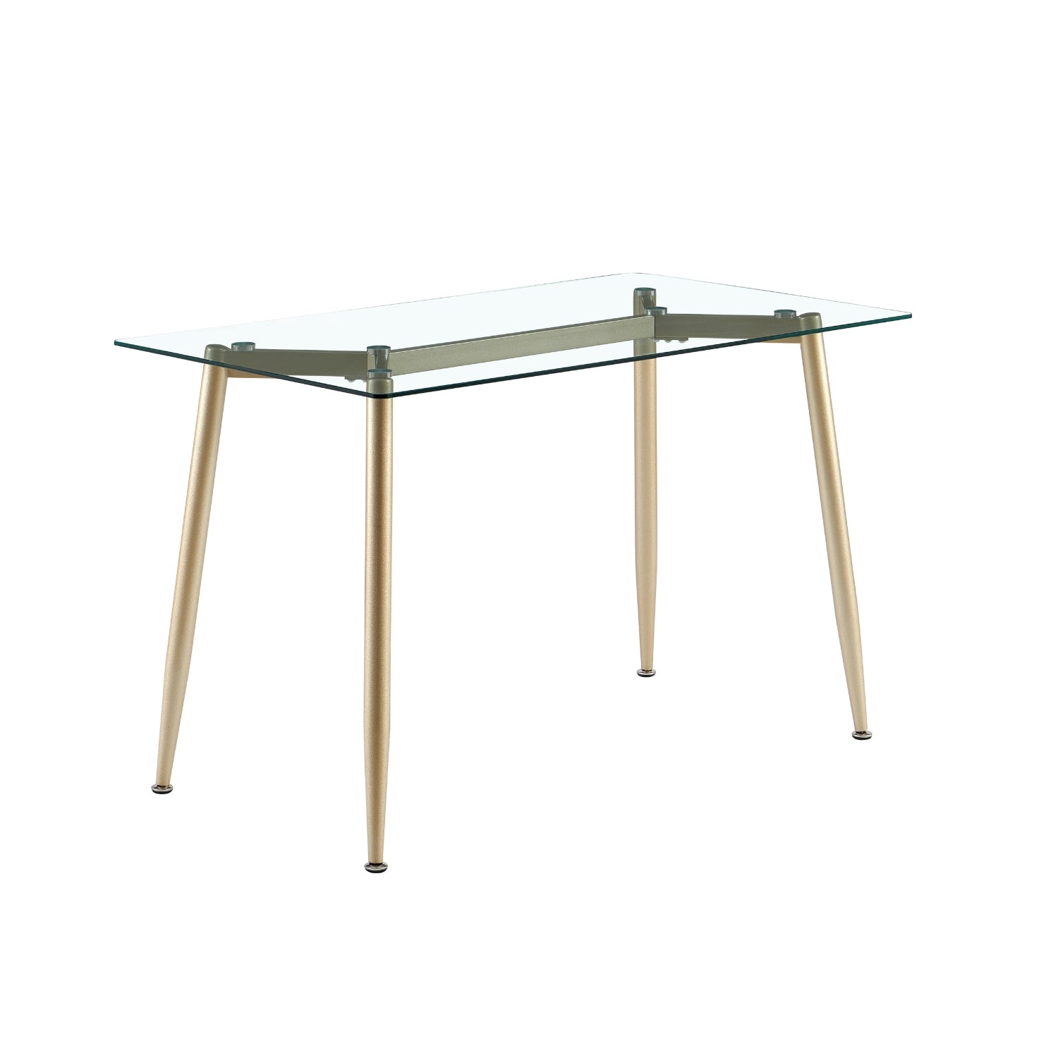 Comedor 4 Puestos Hodson Beige, Champaña