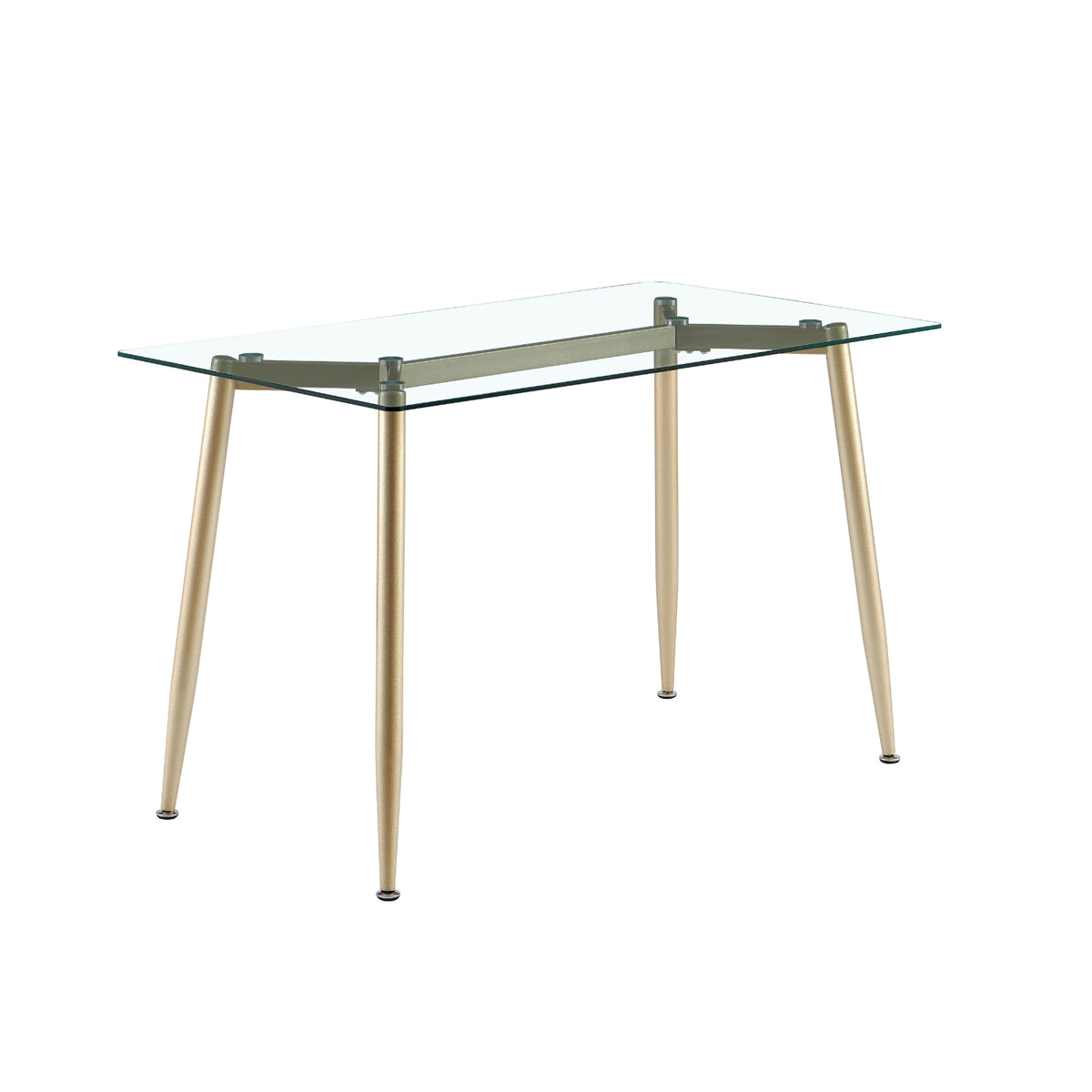 Comedor 4 Puestos Hodson Beige, Champaña