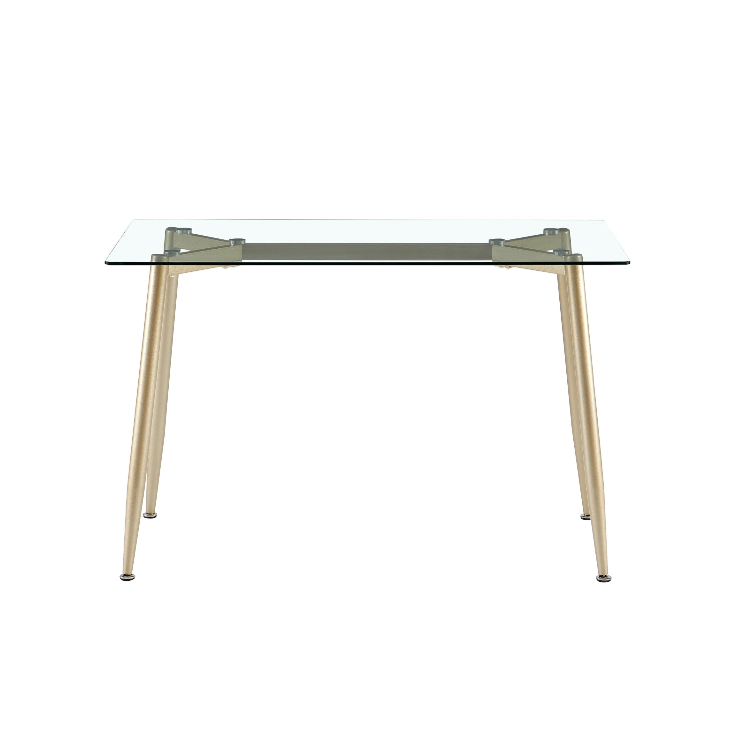 Comedor 4 Puestos Hodson Beige, Champaña