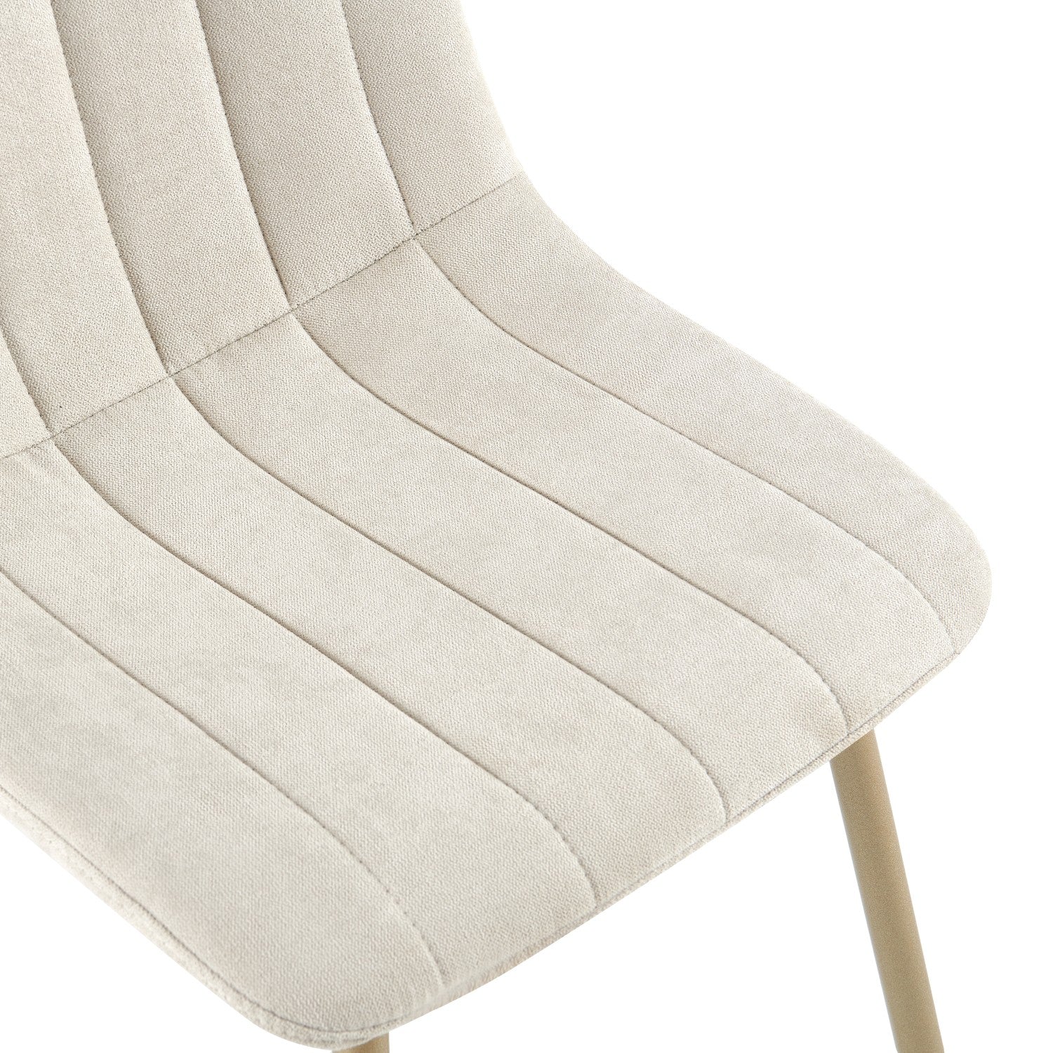 Comedor 6 Puestos Hodson Beige, Champaña