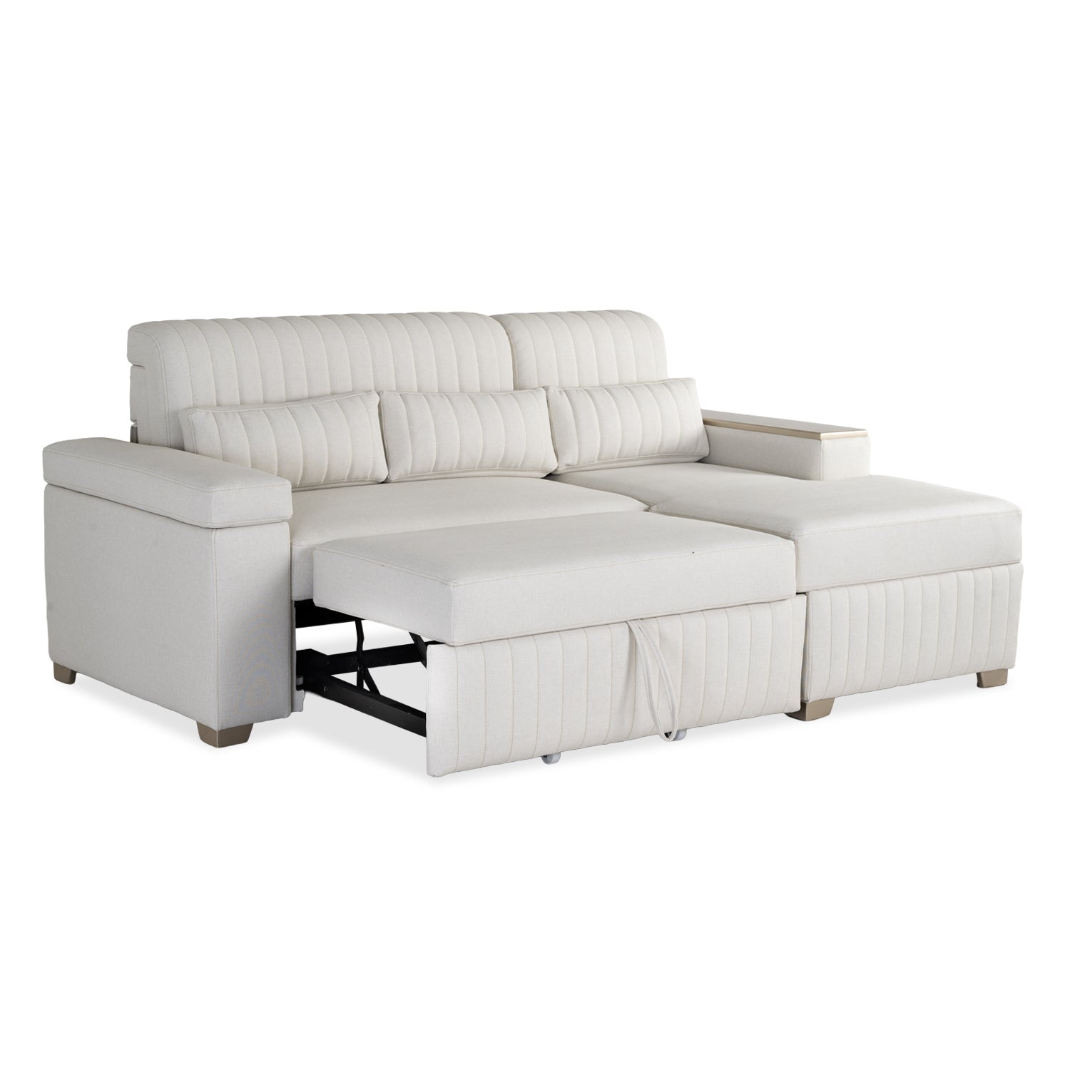 Sala Cama Robi Eurolino Blanco Puro Lado Der