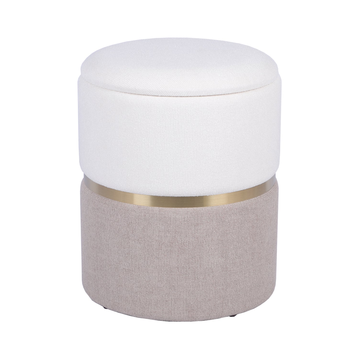 Puff Cavali  Crema 36X36X44