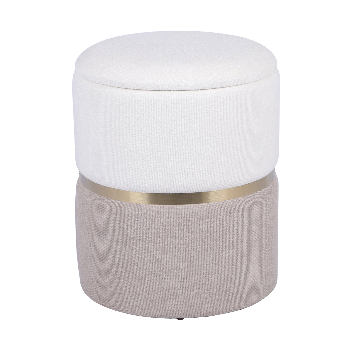 Puff Cavali  Crema 36X36X44