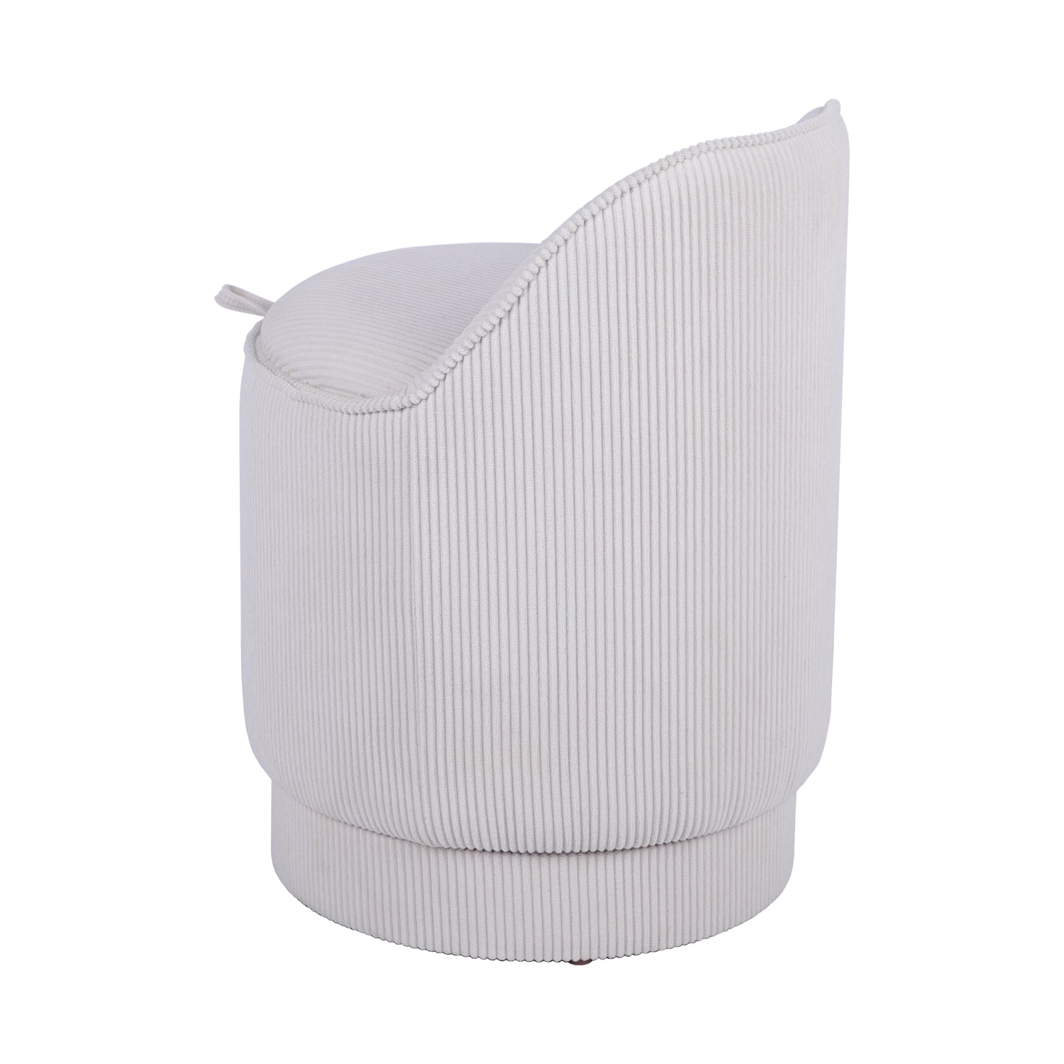 Puff Dinamarca  Crema 40X40X55