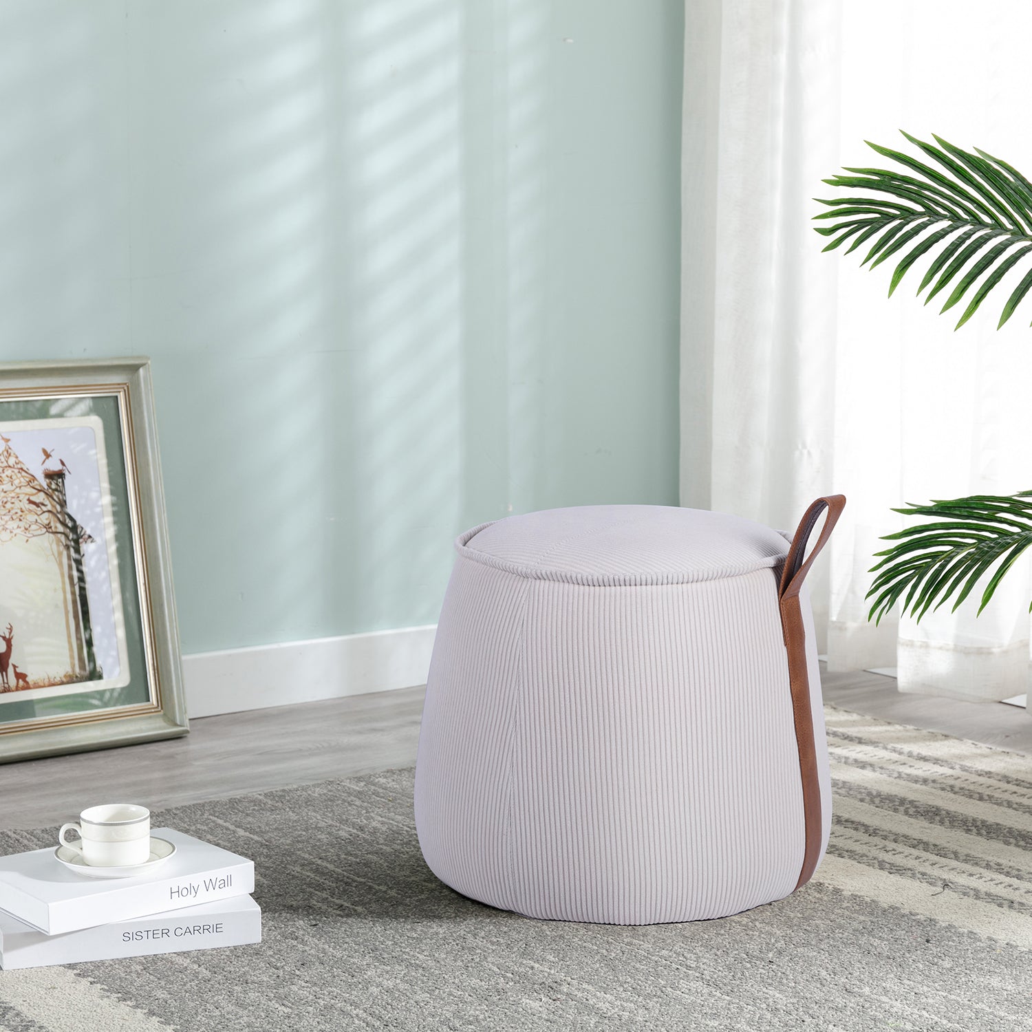 Puff Jack  Crema 50X50X41.5