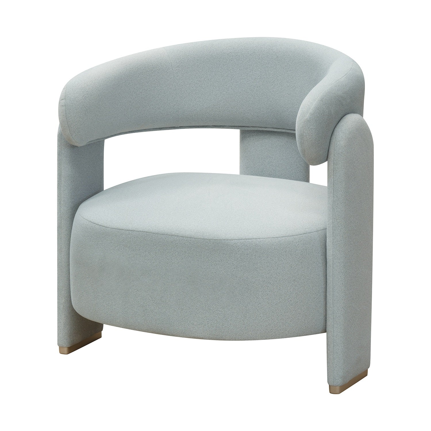 Poltrona Santy Velvet Serena Menta, Champaña