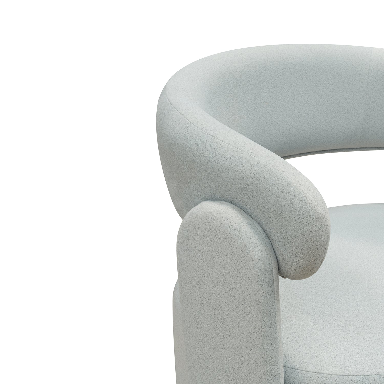 Poltrona Santy Velvet Serena Menta, Champaña