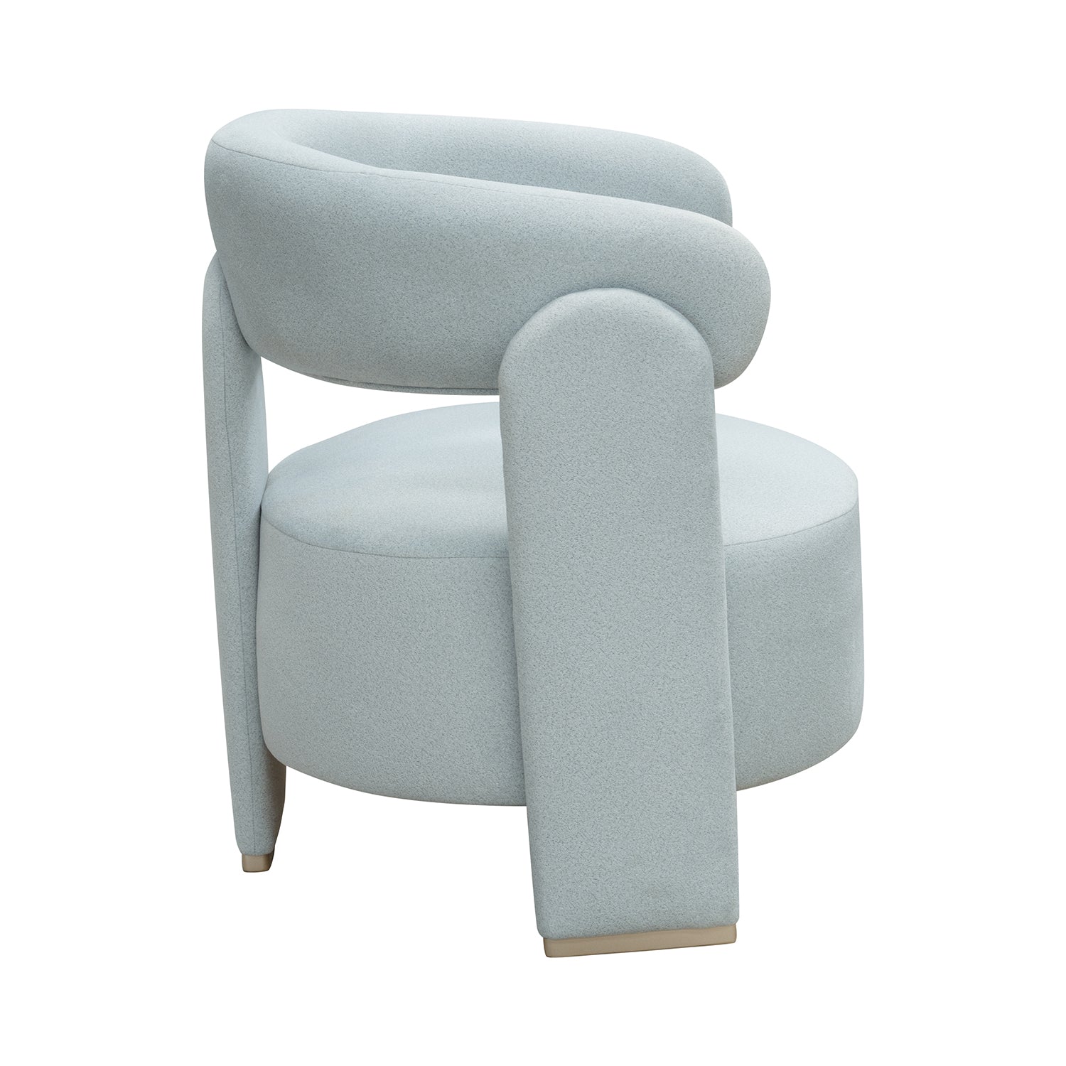 Poltrona Santy Velvet Serena Menta, Champaña