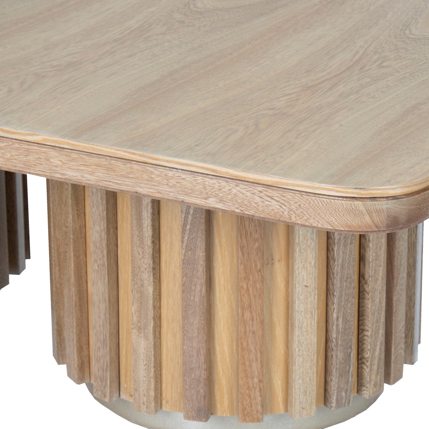 Mesa De Centro Nicole Natural, Champaña 120X80