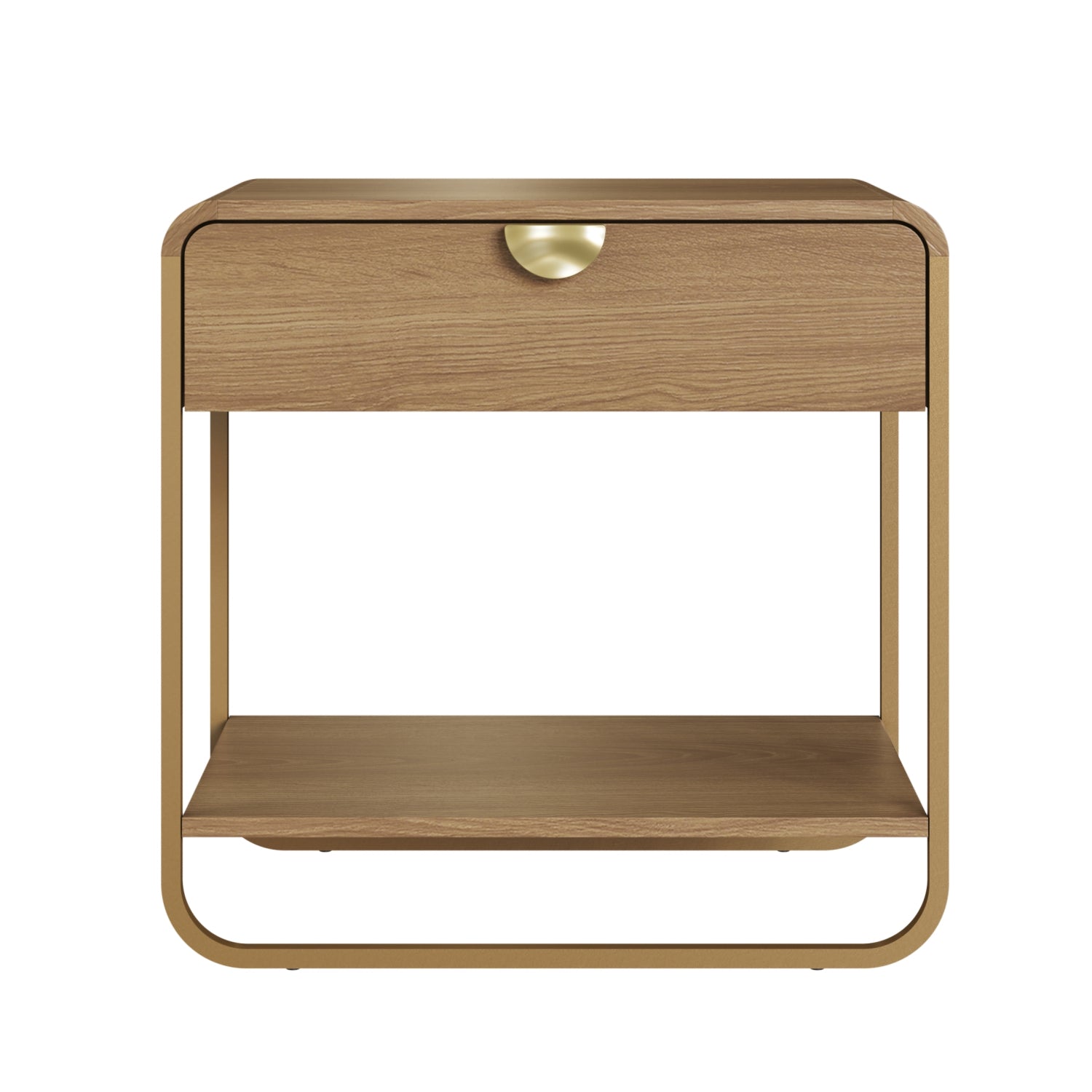 Mesa de Noche Fiori 60X59X37 Natural