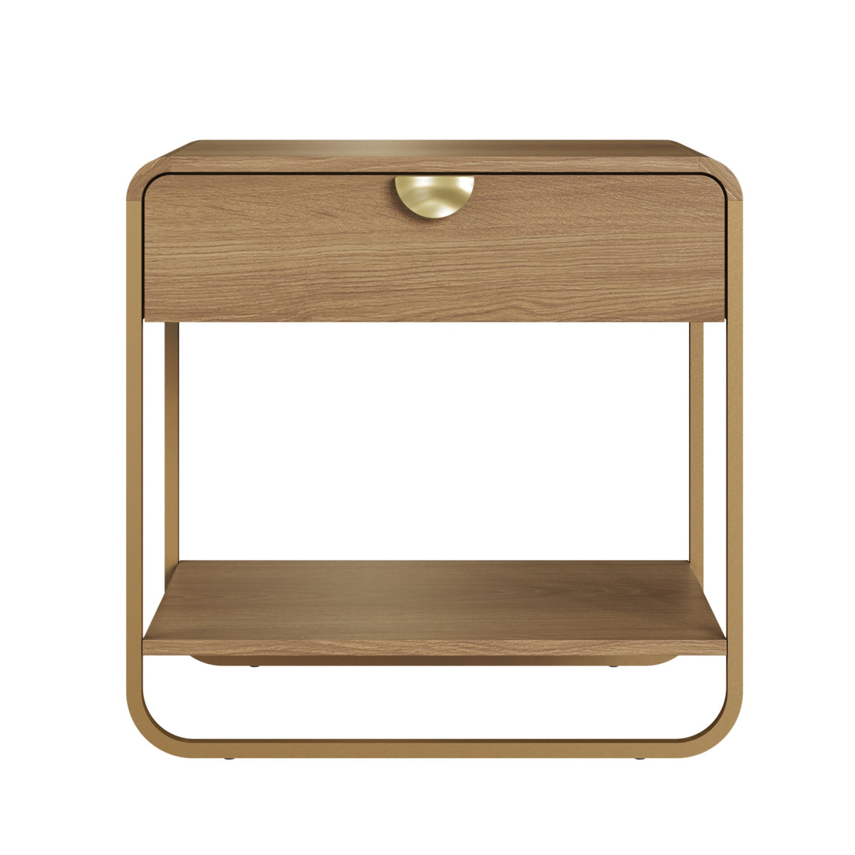 Mesa de Noche Fiori 60X59X37 Natural