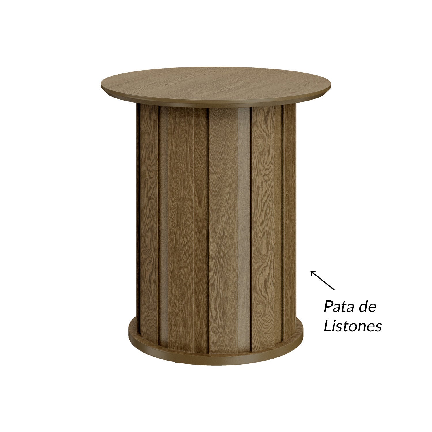 Mesa Auxiliar Amy 50X55 Natural