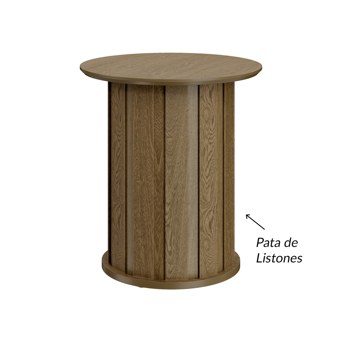 Mesa Auxiliar Amy 50X55 Natural