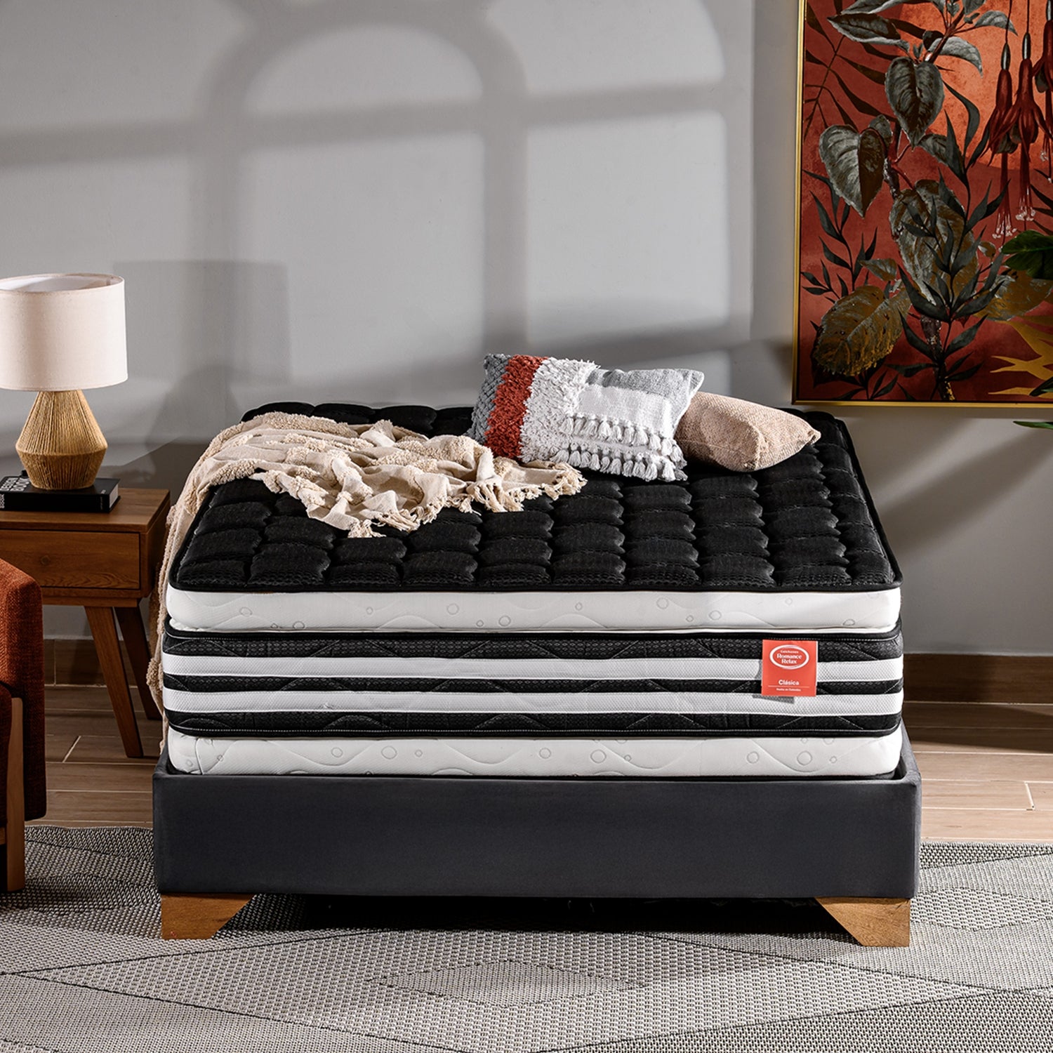 Colchón Queen Onix Plus (Garantía 12 Años)