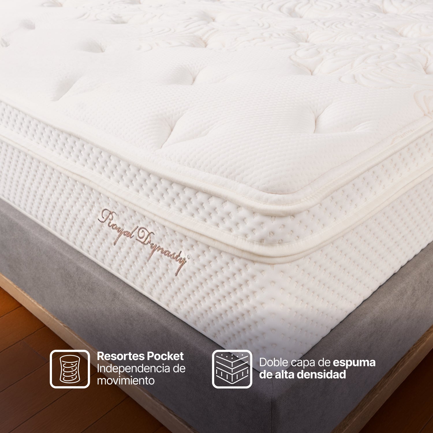 Colchón Doble Royal Dynasty Essenza (Garantía 10 Años)