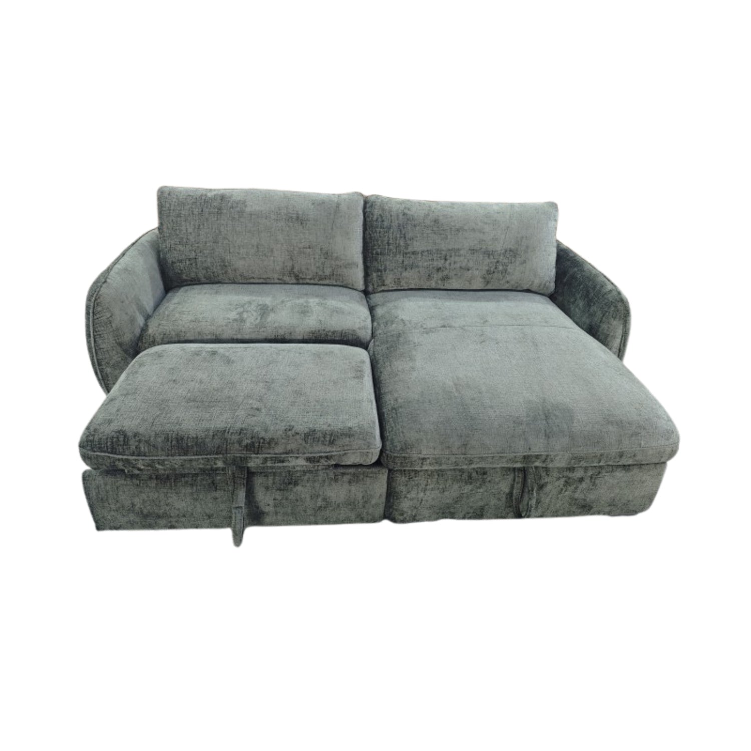 Sala Cama Otto Chenille Verde