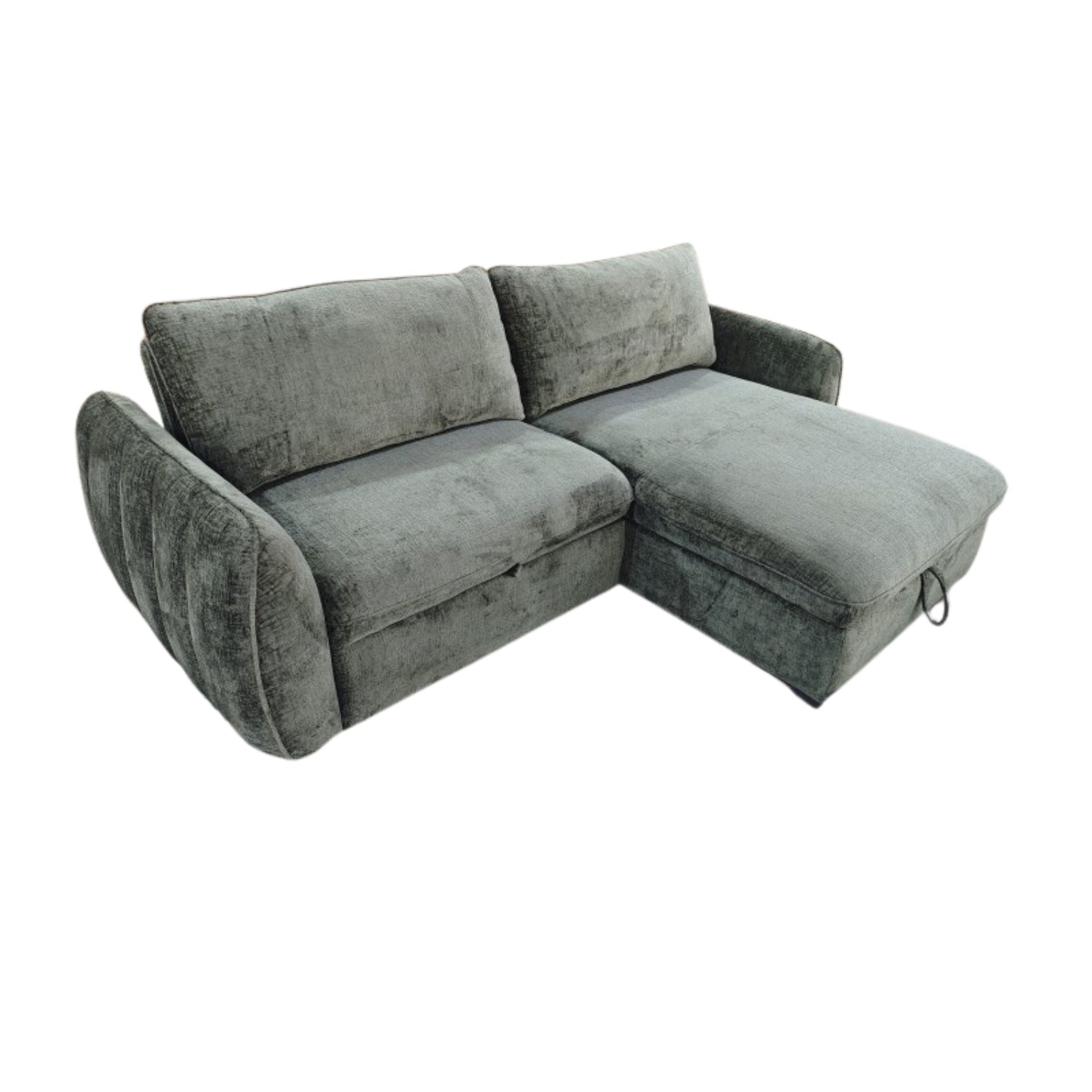 Sala Cama Otto Chenille Verde